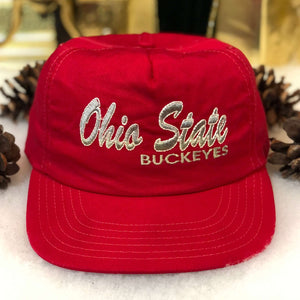 Vintage NCAA Ohio State Buckeyes P Cap Twill Snapback Hat