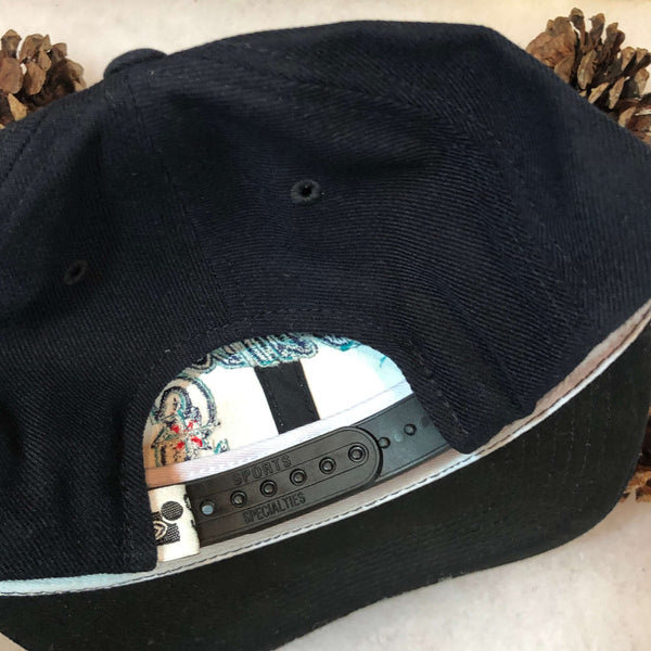 Vintage MLB Seattle Mariners Sports Specialties Logo Script Snapback Hat