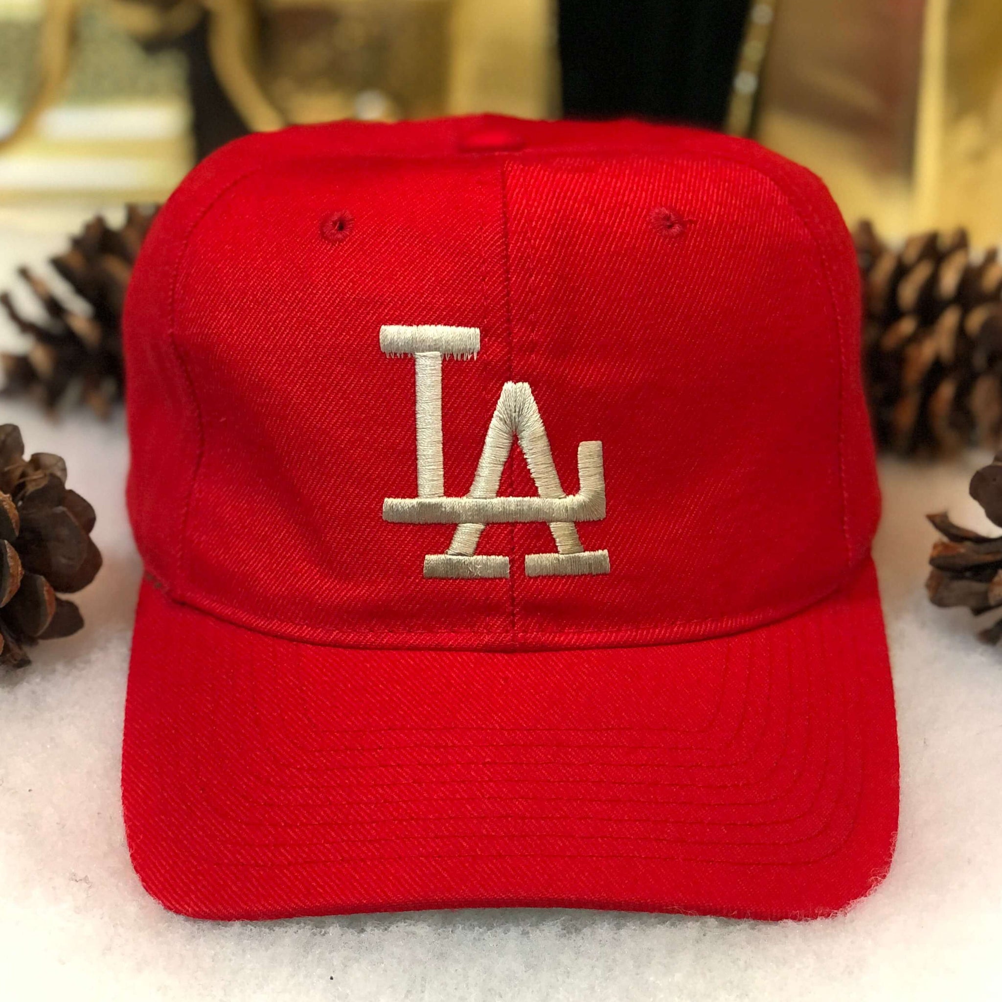 Vintage MLB Los Angeles Dodgers Yupoong Wool Snapback Hat