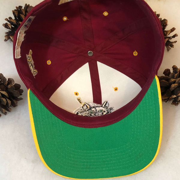 Vintage IHL Chicago Wolves The G Cap Twill Snapback Hat