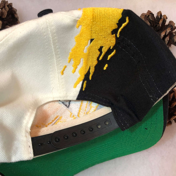 Vintage NHL Pittsburgh Penguins Logo Athletic Splash Snapback Hat