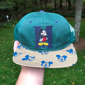 Vintage Disney Mickey Mouse California Mickey Unlimited Snapback Hat