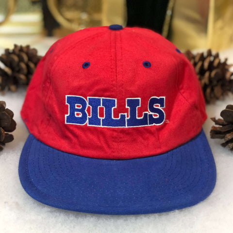 Vintage NFL Buffalo Bills Pro Player Double Hatter Reversible Strapback Hat