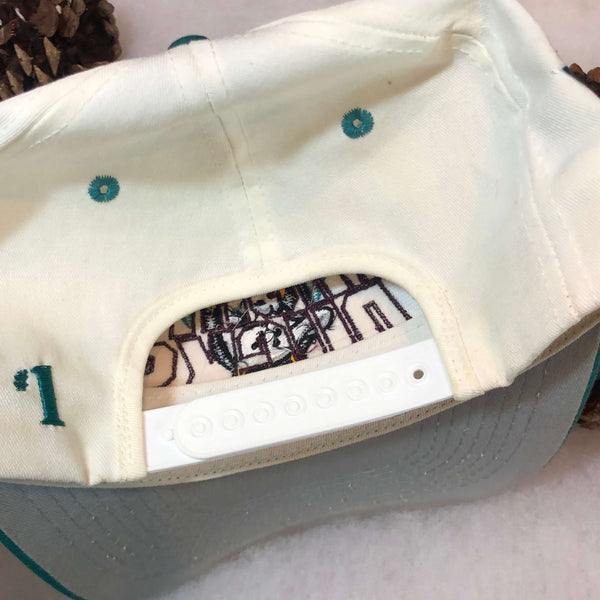 Vintage NHL Anaheim Mighty Ducks #1 Apparel Snapback Hat