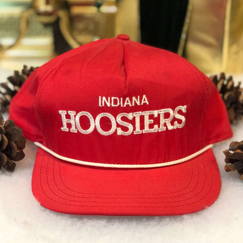Vintage NCAA Indiana Hoosiers AJD Snapback Hat