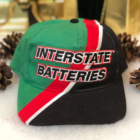 Vintage NASCAR Interstate Batteries Bobby Labonte Snapback Hat