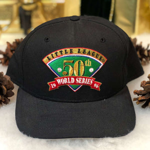 Vintage 1996 Little League World Series 50th Anniversary New Era Wool Snapback Hat