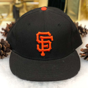 Vintage MLB San Francisco Giants New Era Wool Fitted Hat 7 3/4
