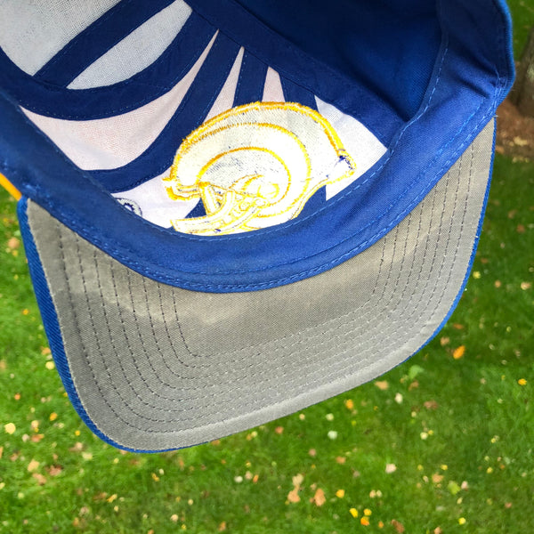 Vintage NFL St. Louis Rams Side Stripes Snapback Hat