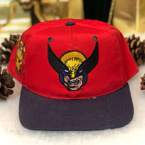 Vintage X-Men Wolverine Marvel American Needle Blockhead Twill Snapback Hat