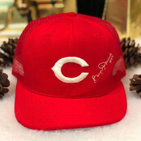 Vintage MLB Cincinnati Reds Eric Davis AJD Trucker Hat