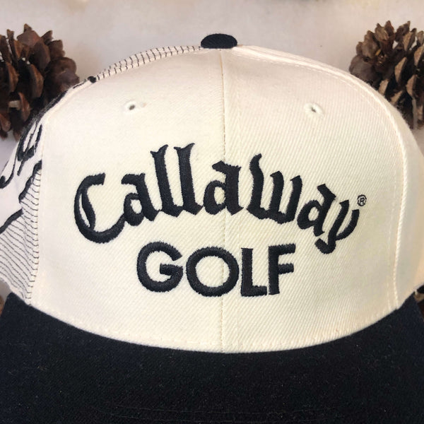 Vintage Callaway Golf Sports Specialties Laser Wool Strapback Hat