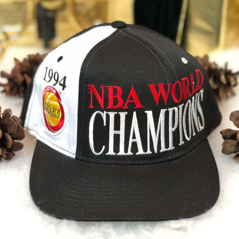 Vintage Deadstock NWOT 1994 NBA Champions Houston Rockets Starter Twill Snapback Hat