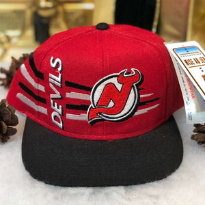 Vintage Deadstock NWT NHL New Jersey Devils Sports Specialties Wool Snapback Hat