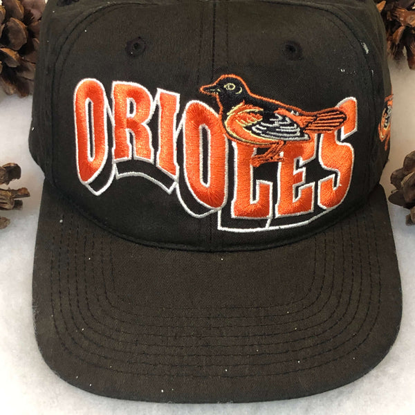 Vintage MLB Baltimore Orioles The G Cap Wave Twill Snapback Hat