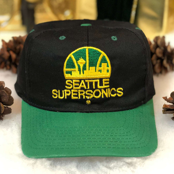Vintage NBA Seattle Supersonics Competitor Twill Snapback Hat