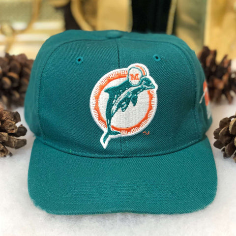 Vintage NFL Miami Dolphins Sports Specialties Plain Logo Wool Snapback Hat