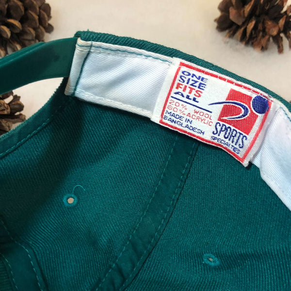 Vintage NFL Miami Dolphins Sports Specialties Plain Logo Wool Snapback Hat