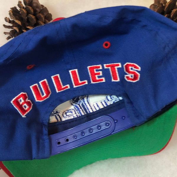 Vintage NBA Washington Bullets The G Cap Twill Snapback Hat