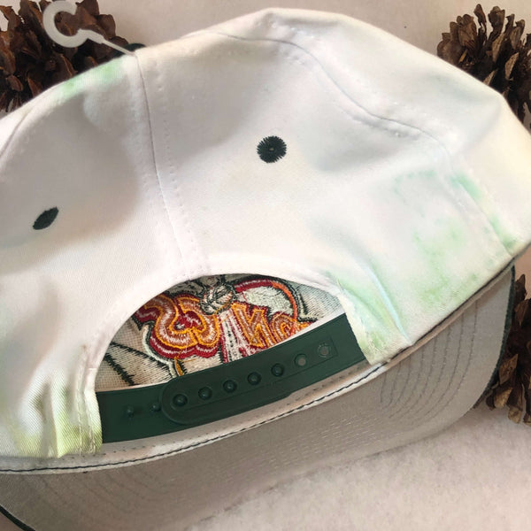 Vintage NBA Seattle Supersonics Logo 7 Twill Sharktooth Snapback Hat
