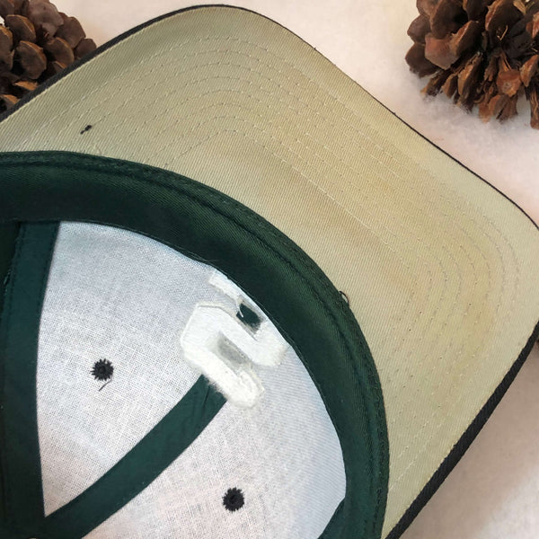 Vintage NCAA Michigan State Spartans Logo Athletic Twill Snapback Hat