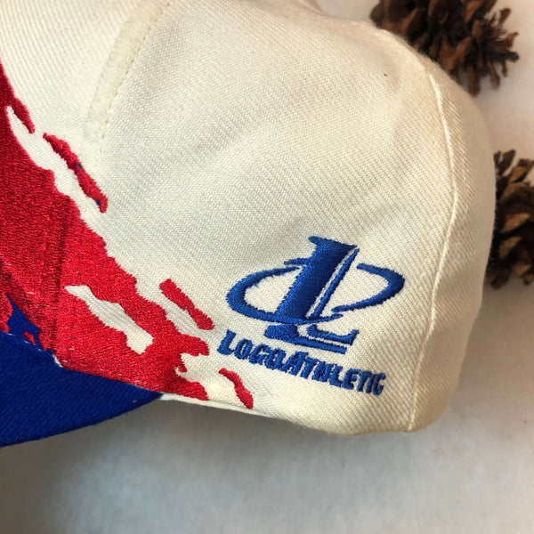 Vintage NCAA Kansas Jayhawks Logo Athletic Splash Snapback Hat
