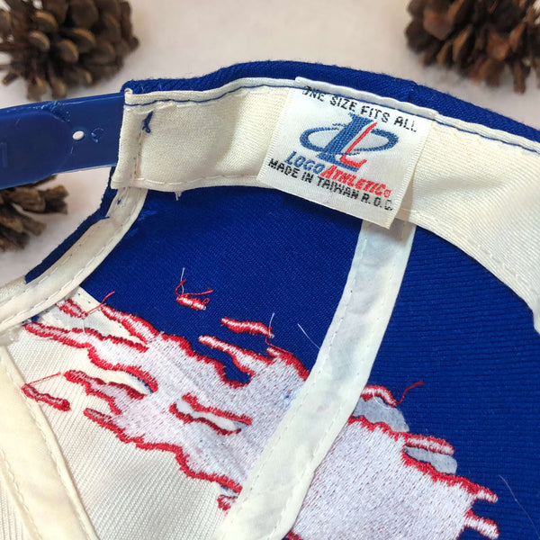 Vintage NCAA Kansas Jayhawks Logo Athletic Splash Snapback Hat