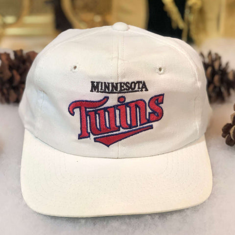 Vintage MLB Minnesota Twins Twill Snapback Hat