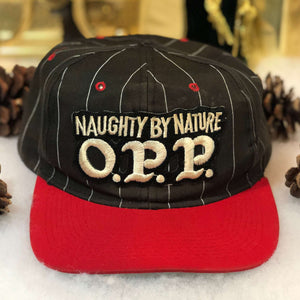 Vintage Naughty by Nature O.P.P. Pinstripe Twill Snapback Hat