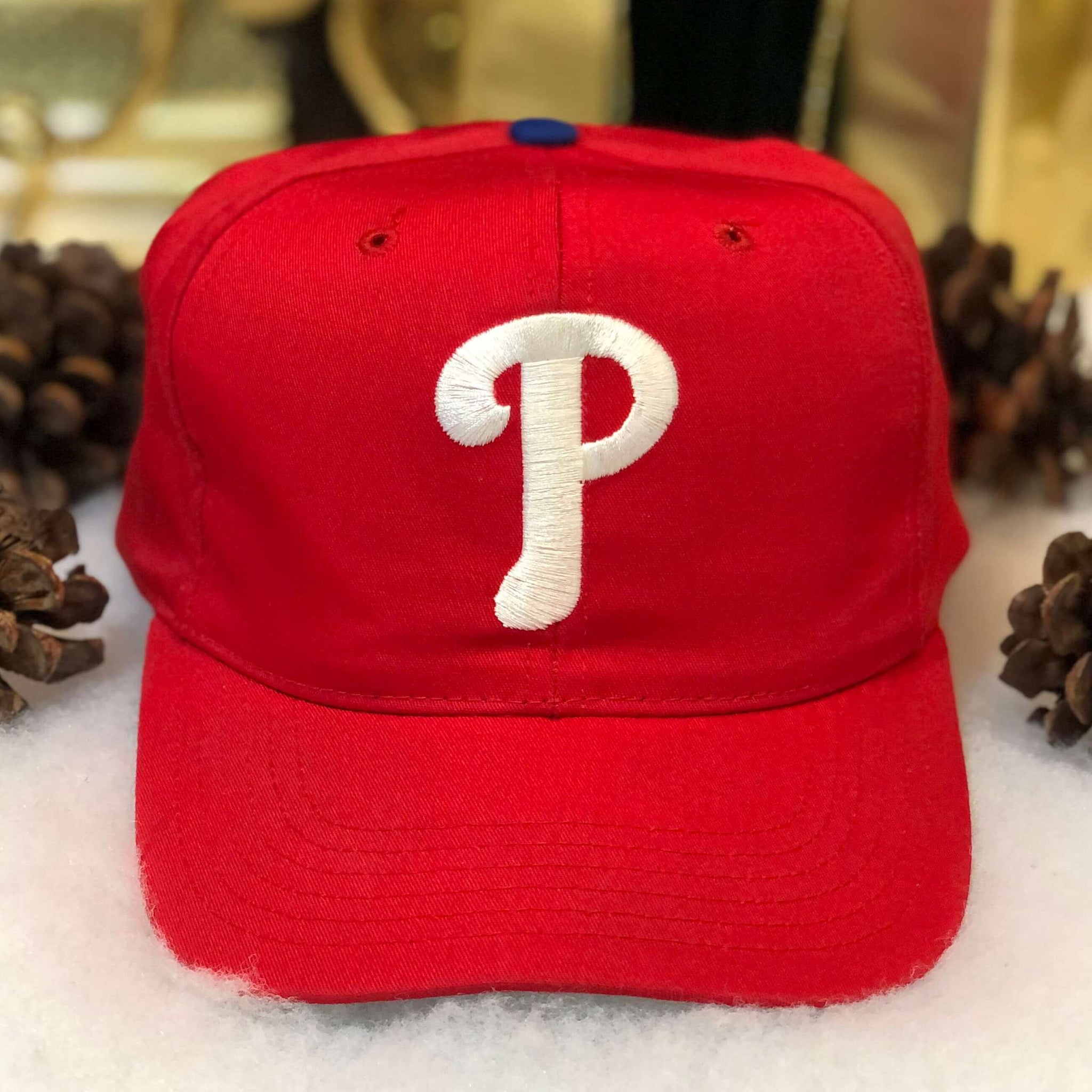 Vintage MLB Philadelphia Phillies Twins Enterprise S/M Twill Snapback Hat