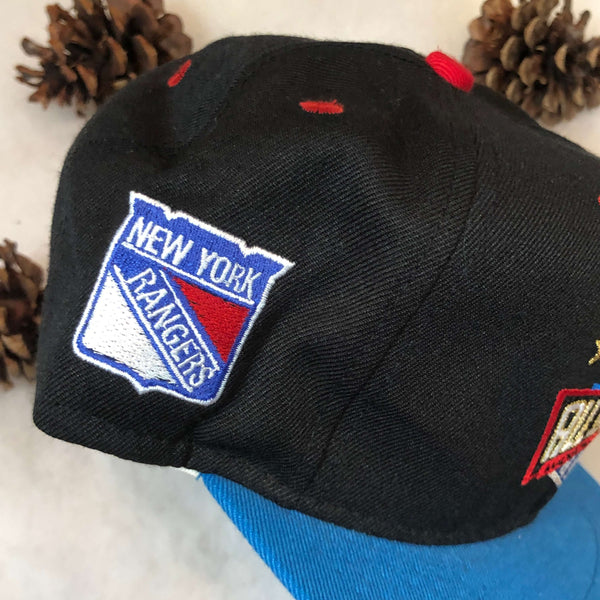 Vintage Deadstock NWT 1994 NHL All-Star Game Madison Square Garden New York Rangers #1 Apparel Wool Snapback Hat