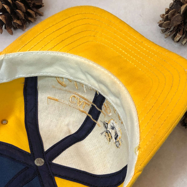 Vintage NCAA California Golden Bears Pinwheel Twill Snapback Hat