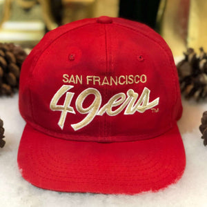 Vintage NFL San Francisco 49ers Sports Specialties Script Twill *YOUTH* Snapback Hat