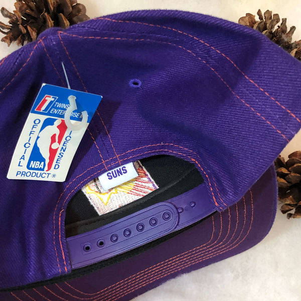 Vintage Deadstock NWT NBA Phoenix Suns Twins Enterprise Snapback Hat