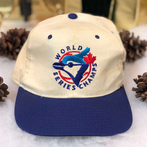 Vintage 1993 MLB World Series Champions Toronto Blue Jays Starter Twill Strapback Hat