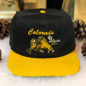 Vintage NCAA Colorado Buffaloes Front Row Twill Snapback Hat