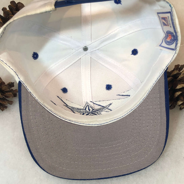 Vintage NFL Dallas Cowboys Logo 7 Twill Sharktooth Snapback Hat