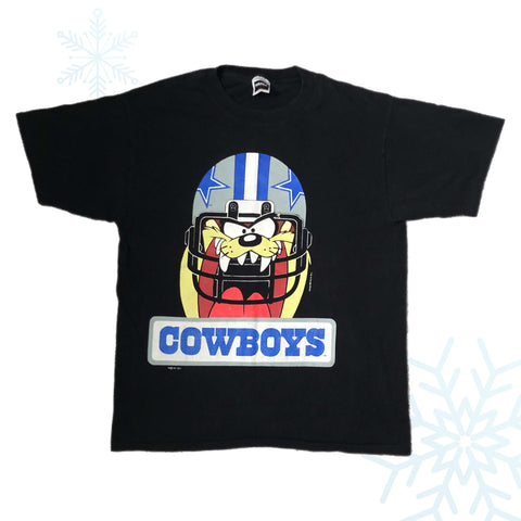 Vintage 1993 NFL Dallas Cowboys Taz T-Shirt (XL)