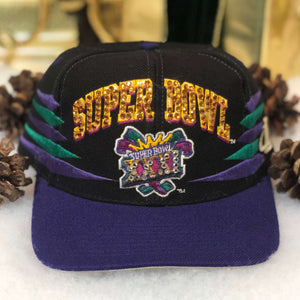 Vintage NFL Super Bowl XXXI Packers Patriots Logo Athletic Diamond Snapback Hat