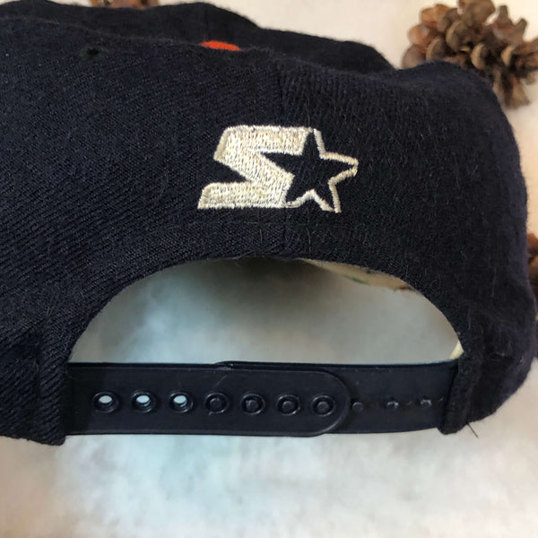 Vintage NFL Chicago Bears Starter Tailsweep Script Wool Snapback Hat