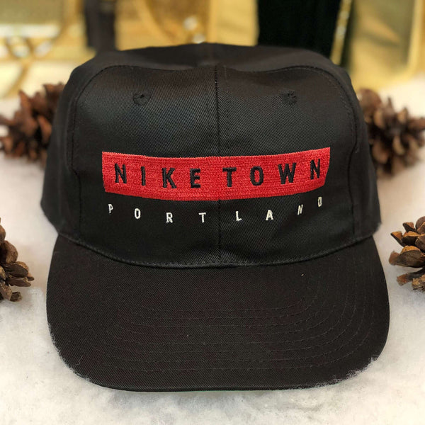 Vintage Niketown Portland Nike Twill Snapback Hat