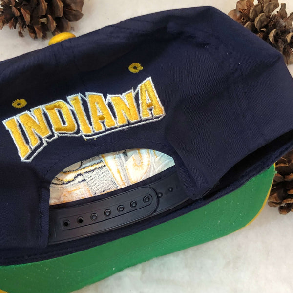 Vintage NBA Indiana Pacers The G Cap Wave Twill Snapback Hat