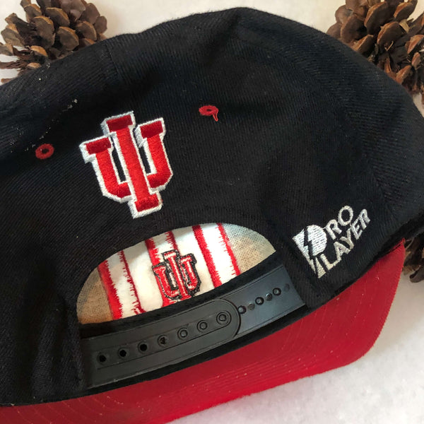 Vintage NCAA Indiana Hoosiers Pro Player Wool Snapback Hat