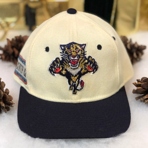 Vintage NHL Florida Panthers Sports Specialties Backscript Wool Fitted Hat 7 1/8
