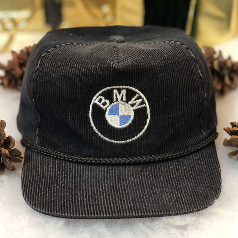 Vintage BMW Corduroy Snapback Hat