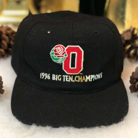 Vintage 1996 Big 10 Champions Ohio State Buckeyes Snapback Hat