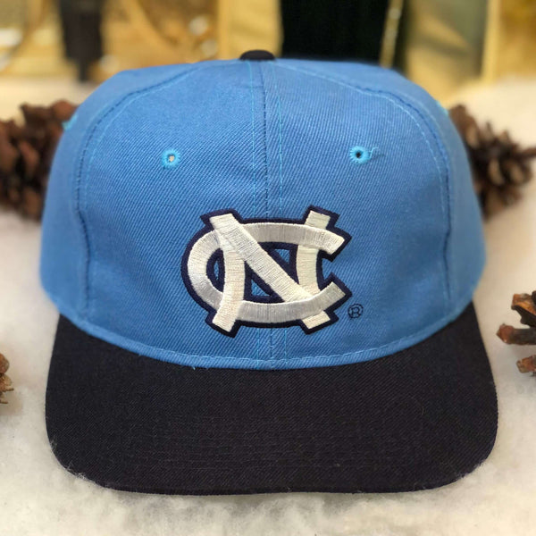 Vintage NCAA UNC North Carolina Tar Heels The Game Plain Logo Wool Snapback Hat