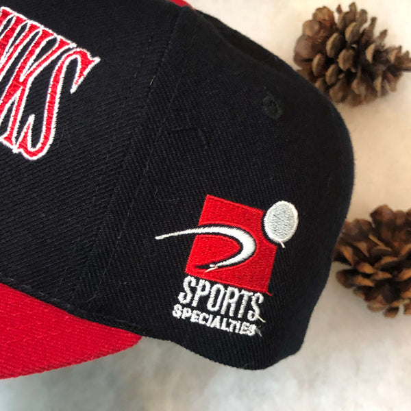 Vintage NHL Chicago Blackhawks Sports Specialties Laser Snapback Hat