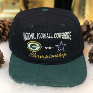 Vintage 1995 NFL NFC Championship Packers vs. Cowboys Snapback Hat