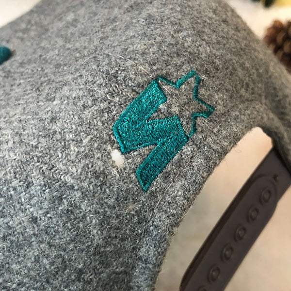 Vintage NFL Miami Dolphins Starter Melton Wool Tailsweep Script Snapback Hat
